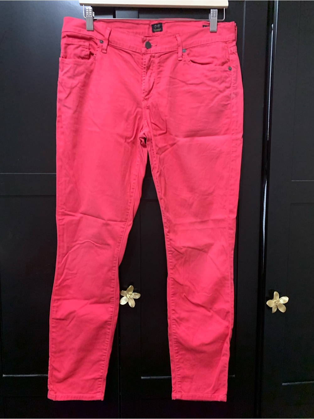 Citizens Of Humanity coral Skinny Jeans colorful cool classic